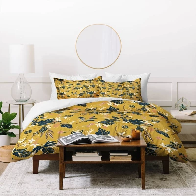 Marta Barragan Camarasa Floral Duvet Set - Deny Designs - Image 2