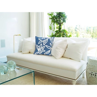 Oversize Shapes Pattern Indoor/Outdoor Throw Pillow - Liora Manne