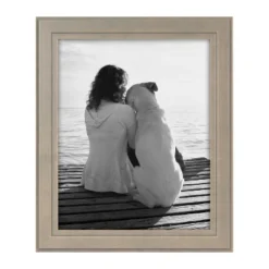 8" X 10" Kieva Tabletop Frame Gray - Kate & Laurel All Things Decor