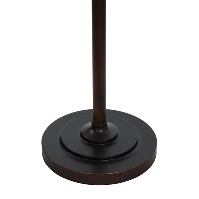 Wave Design Rubbed Bronze Finish Tree Floor Lamp - StyleCraft - Image 4