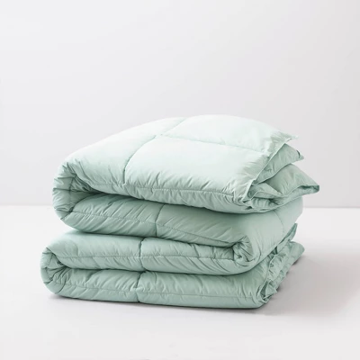 Twin Soft Touch Down Alternative Comforter Seafoam - Allied Home