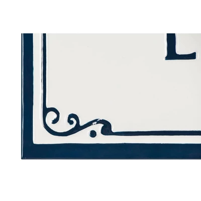 14.75" X 36.75" Metal Wall Décor White -Storied Home - Image 4