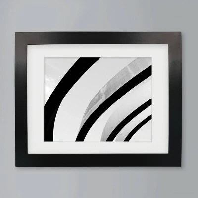 14" X 18" Matted To 11" X 14" Wide Gallery Frame Black - Room Essentials™ - Image 5