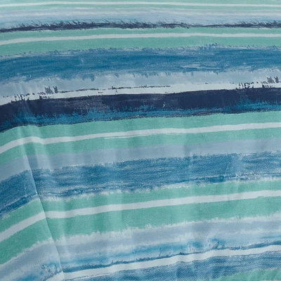 Aqua Alex Duvet Cover Set - Poppy & Fritz® - Image 4