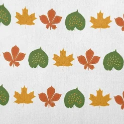 16"x16" Leaf Striped Square Throw Pillow - E By Design