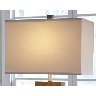 Set Of 2 Syler Table Lamps Brown/Silver - Signature Design By Ashley - Image 2