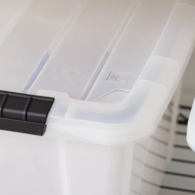 IRIS 8pk Stack And Pull Storage Box Natural - Image 5