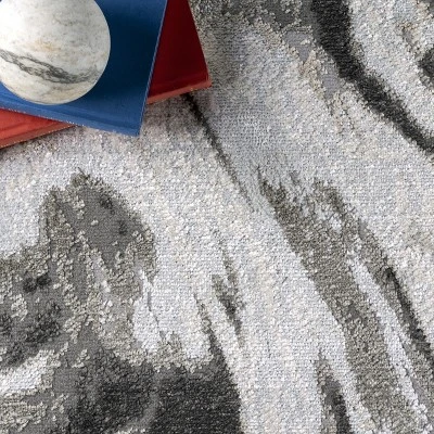 NuLOOM Drea Marble Abstract Area Rug - Image 5