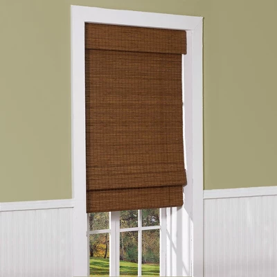 Radiance Cape Cod 27.5-in Cordless Maple Roman Shade - Image 2
