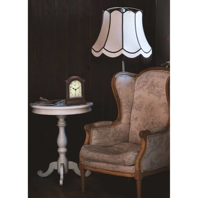 9" Tabletop Clock Antique Brown - Infinity Instruments - Image 4