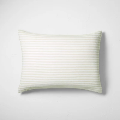 Heavyweight Linen Blend Stripe Comforter & Sham Set - Casaluna™ - Image 4