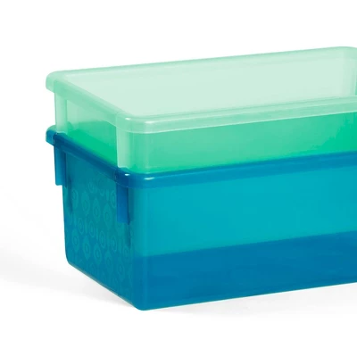 Totes Tidy Storage Bin Organizer Soft Sky - B. Spaces - Image 4