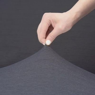 4pc Chenille Stretch Recliner Slipcover - Zenna Home - Image 3