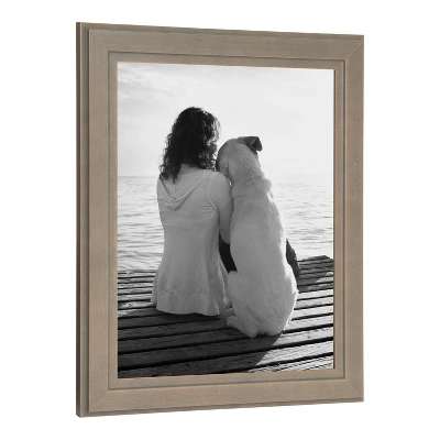 8" X 10" Kieva Tabletop Frame Gray - Kate & Laurel All Things Decor - Image 2