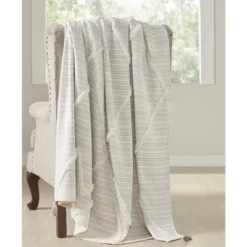 Modern Threads 100% Cotton 60 X 70 Throw, Yamilah.