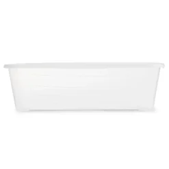 Life Story 5.7/6 Liter/Quart Clear Stacking Storage Box Clear Container, 72 Pack