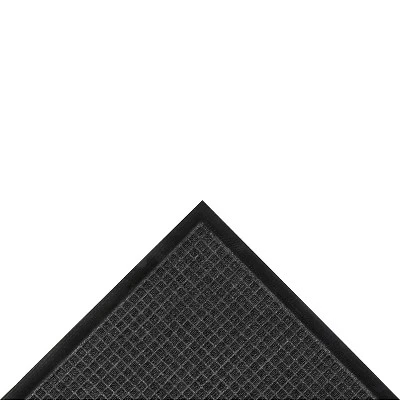 3'x4' Solid Dotted Doormat Charcoal - HomeTrax - Image 2