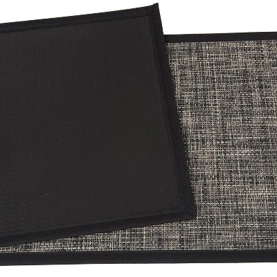 World Rug Gallery Basketweave Textline Anti-Fatigue Standing Mat - Image 3