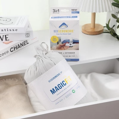 Bed Scrunchie Magic Sheets 4-PC Bundle - Image 4