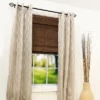 Radiance Brooklyn 32.5-in Cordless Cocoa Bamboo Roman Shade