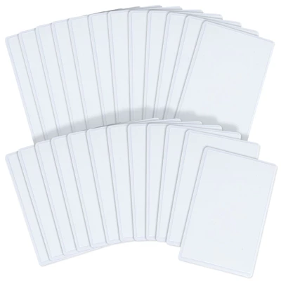 Juvale 24-Pack 2x3 Magnetic Picture Frames For Refrigerator, Locker, Office, Classroom, Wallet Size Photo Pocket Sleeves, Holds 2x3 Photos - Image 5