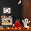 National Tree Company 9" Halloween Happy Ghost Tabletop Décor