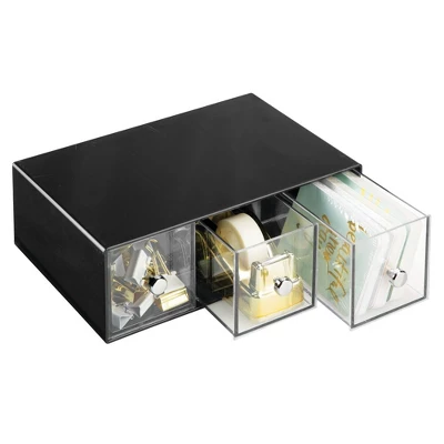 MDesign Home Office, Desk Organizer Storage Station , 2 Pack - Image 4