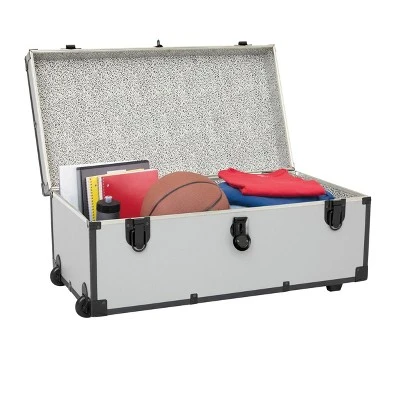 Seward Trunk 30" Paper Line Wheels Black And Alloy - Image 8