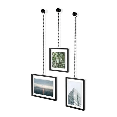 8.75" X 8.25" Fotochain PD Multiple Image Frame Black - Umbra - Image 2