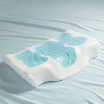 Cooling Contour Foam Pillow With Removable Cover - Image 5
