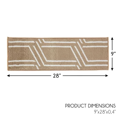 Sussexhome Modern Collection Non-Slip Carpet Stair Treads For Wooden Steps, 9" X 28" - Image 5