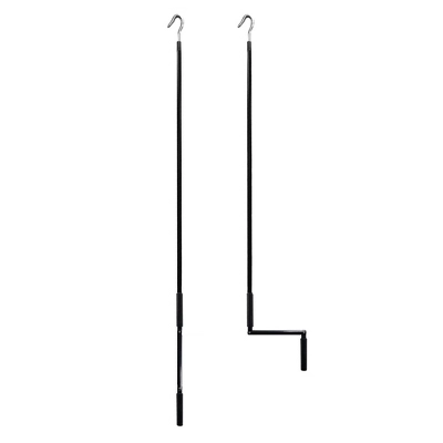 Outdoor Rayon From Bamboo Sunshades With Crank Driftwood - Radiance - Image 4