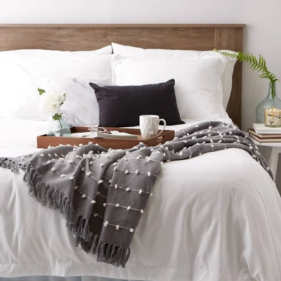 50"x60" Woven Loop Throw Blanket - Design Imports - Image 9