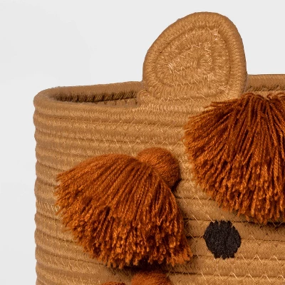 Lion Kids' Coiled Rope Basket - Pillowfort™ - Image 2