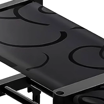 WOWLIVE 9-Tier Large Stackable Metal Shoe Rack Shelf Storage Tower Unit Cabinet Organizer For Closets, Fits 50 To 55 Pairs, Black