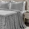 Ticking Stripe Bedspread - Lush Décor