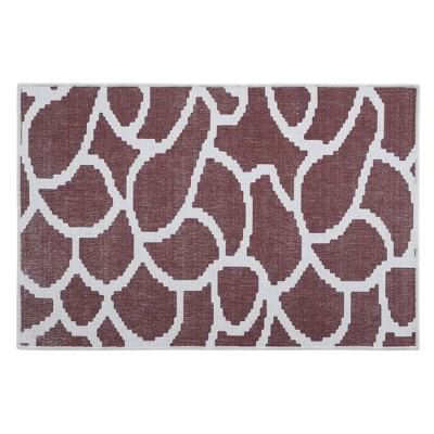 Sussexhome Stone Collection Cotton Heavy Duty Low Pile Area Rug , 2' X 3' - Image 9