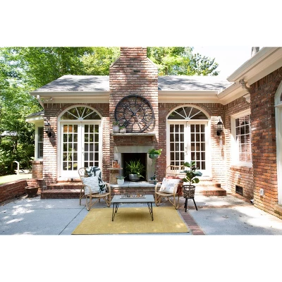 47" Round Mid-Century Modern Metal Clock Rust - Storied Home - Image 2