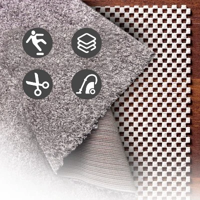 Nevlers Non-Slip Rug Pad 2'x10' - White - Image 6