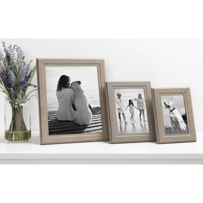8" X 10" Kieva Tabletop Frame Gray - Kate & Laurel All Things Decor - Image 5