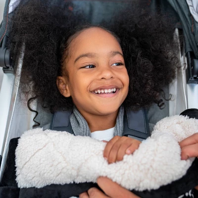 Aden + Anais Weighted On-The-Go Blanket Mud Cloth - Image 6