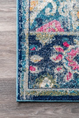 NuLOOM Kiyoko Vintage Floral Area Rug - Image 2