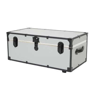 Seward Trunk 30" Paper Line Wheels Black And Alloy - Image 2