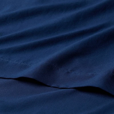 Twin/Twin XL Garment Washed Microfiber Solid Sheet Set - Room Essentials™ - Image 2