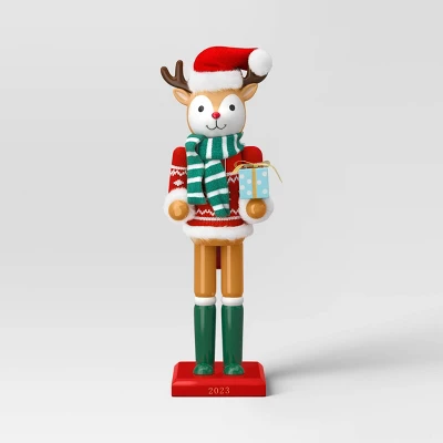 Winter Deer Nutcracker Figure - Wondershop™ - Image 3