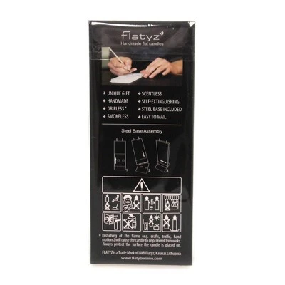 Christmas 5.75" Angel Hand Painted Flatyz Candles - Flame Candles