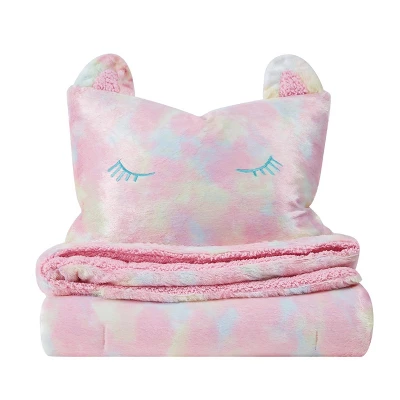 Rainbow Sweetie Comforter Set Pink - My World - Image 2