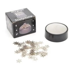 Insten Magnetic Snowflakes Desktop Sculpture, Desk Toy & Decoration For Teens And Adults
