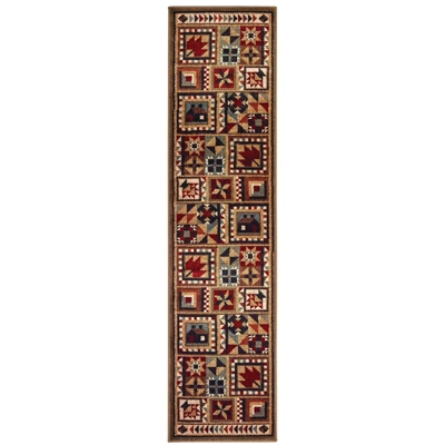 Weston Farmhouse Lodge Area Rug Brown - Captiv8e Designs - Image 4