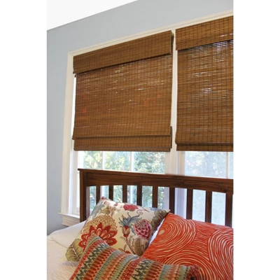 Radiance Cape Cod 27.5-in Cordless Maple Roman Shade